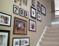 Install Art Grouping on Staircase